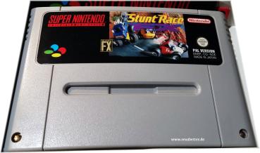 Super Nintendo SNES Spiel Stunt Race FX